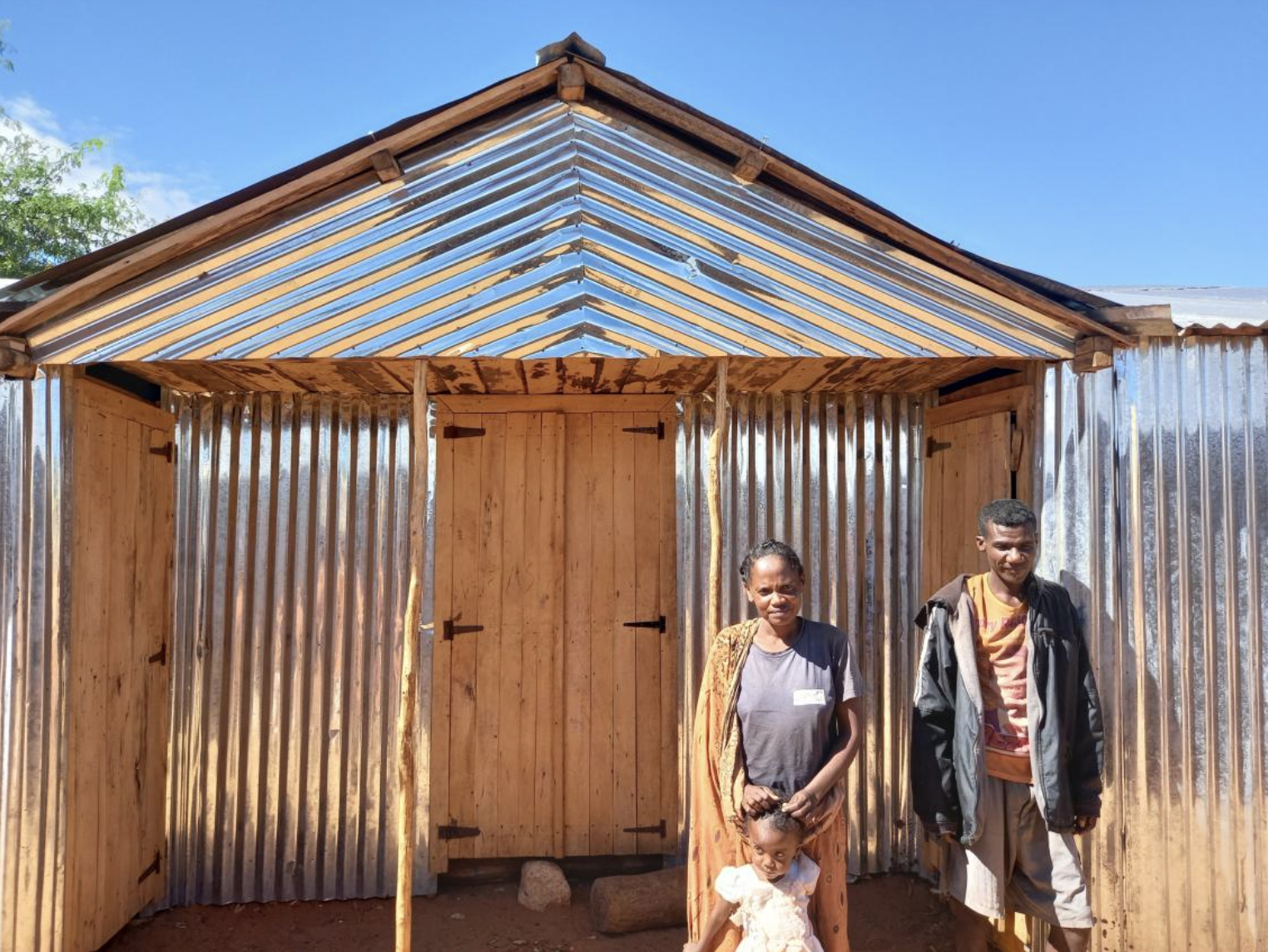 UNICEF Madagascar / 2021 / Ravelojaona House built by Fagnosea and Masy this year