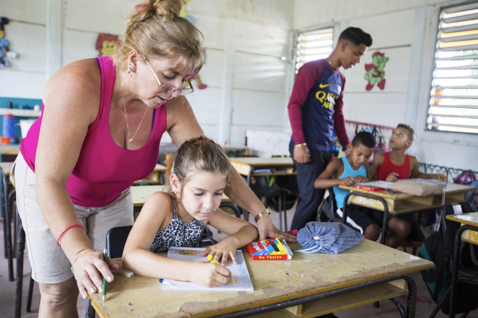Caption: Education is one of the sectors which will benefit from more access to more secure sources of development financing in Cuba, thanks to the CIFFRA joint program.  Photo: UNICEF Cuba 
