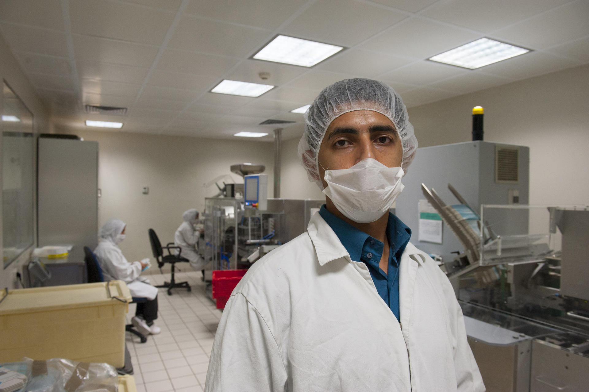 Alia T. Nasser Aldin is the HR manager at Birzeit Pharmaceutical Co. (Photo: Arne Hoel)